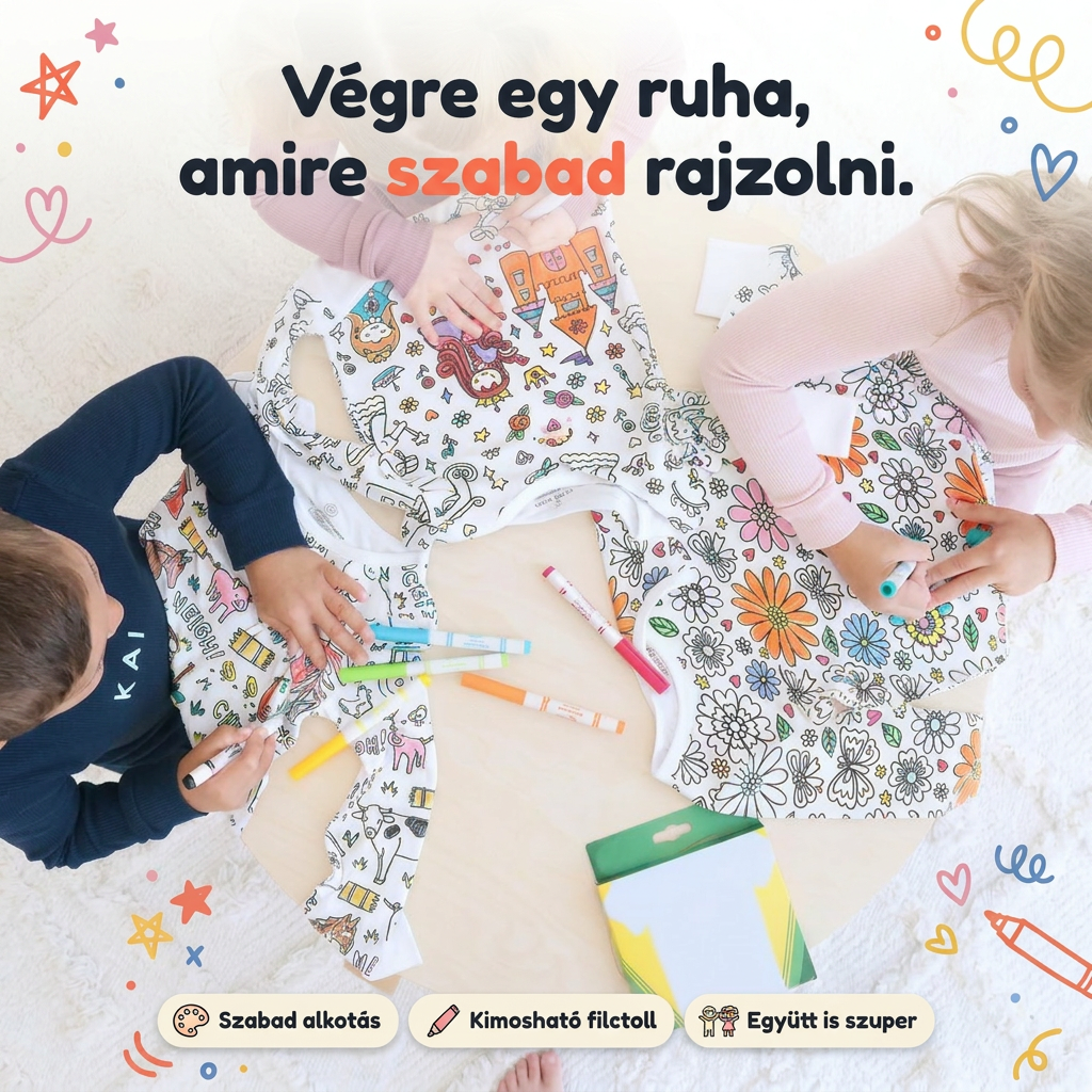 Scribblo™ – Kreatív Pizsama