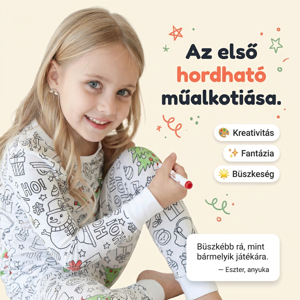 Scribblo™ – Kreatív Pizsama