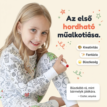 Scribblo™ – Kreatív Pizsama
